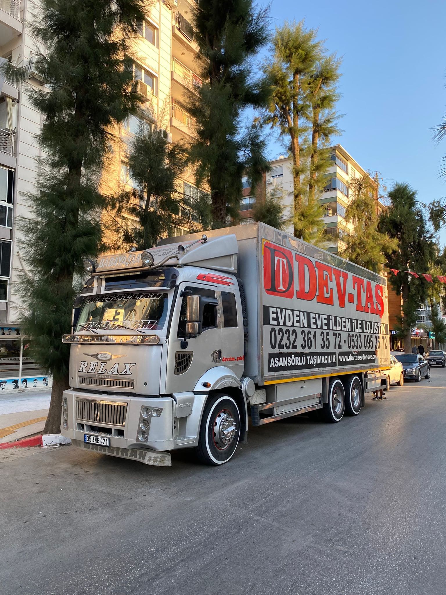 Dev-Taş Evden Eve Nakliyat İzmir Güvenli Eşya Teslimatı